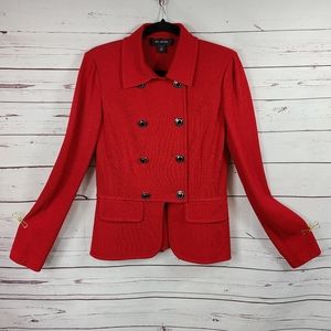 St. John Double Breasted Knit Jacket